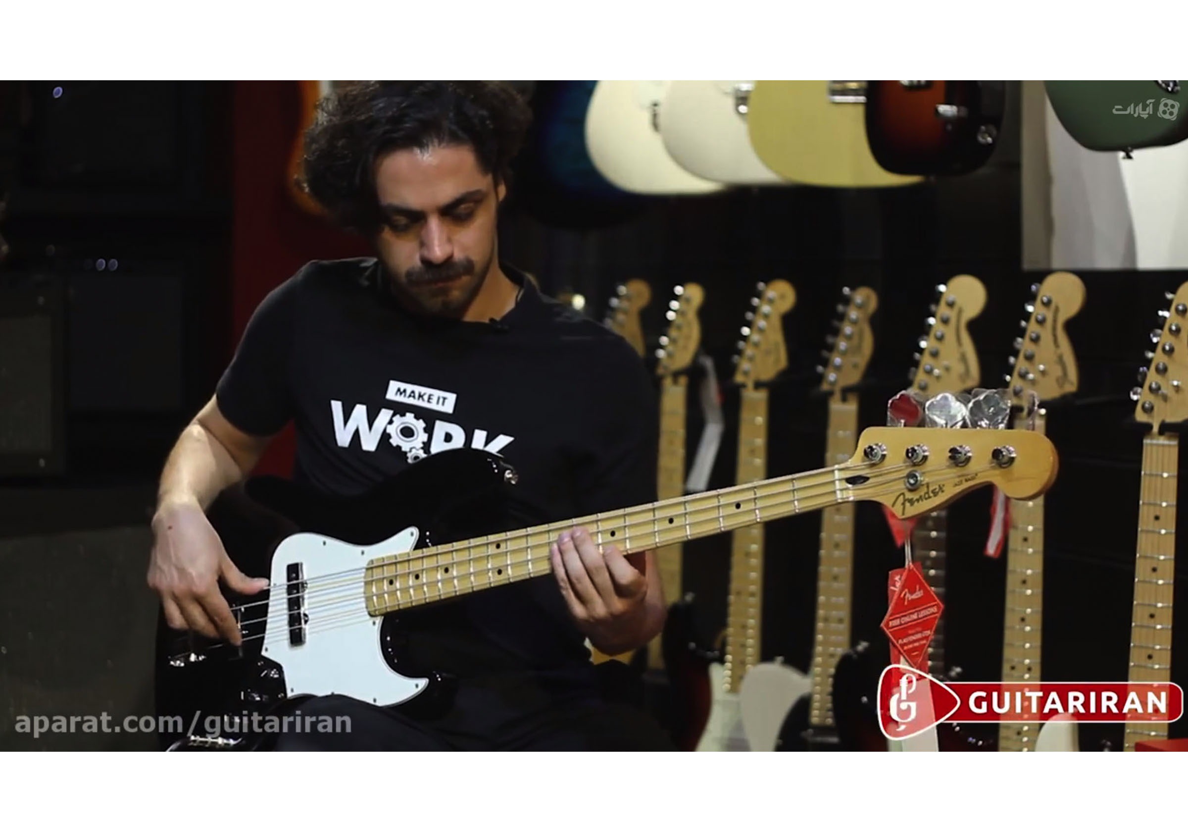 توضیحاتی در مورد بیس Fender Player Jazz Bass - گیتار ایران