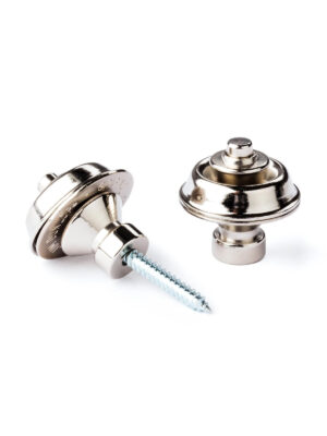 Dunlop Straplok Strap Retainers Traditional Nickel