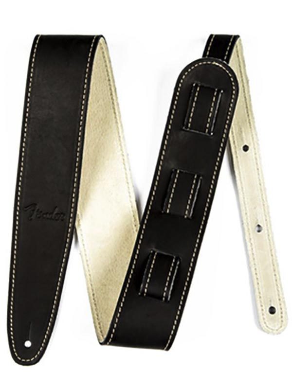 Fender Ball Glove Leather Strap Black