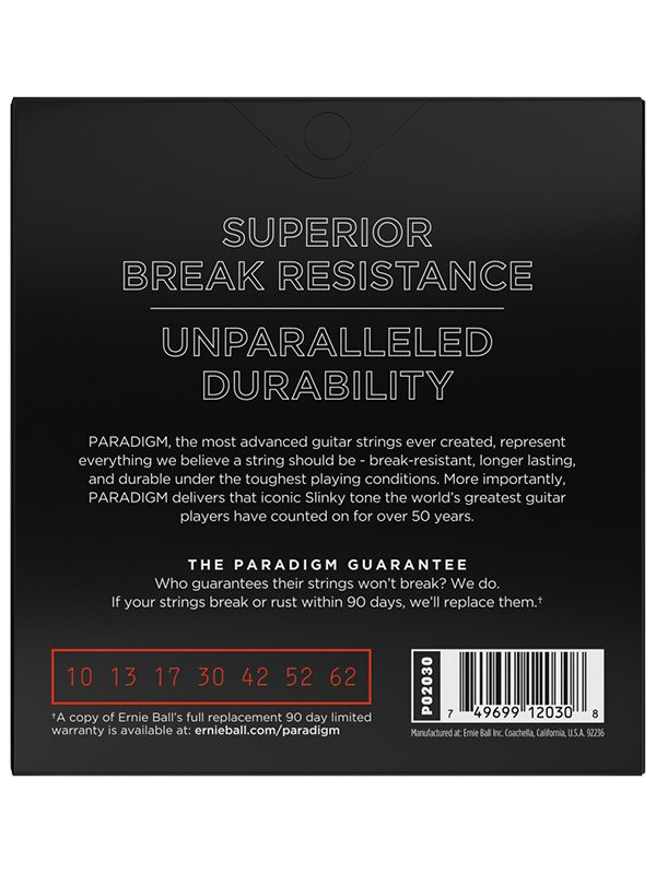 Ernie Ball Skinny Top Heavy Bottom Slinky Paradigm 7-String Electric Guitar Strings 10-62 Gauge - Image 2