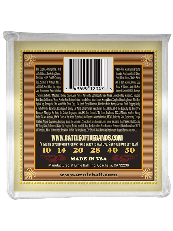 Ernie Ball Earthwood Silk & Steel Extra Soft 80/20 Bronze Acoustic Guitar Strings 10-50 Gauge - Image 2