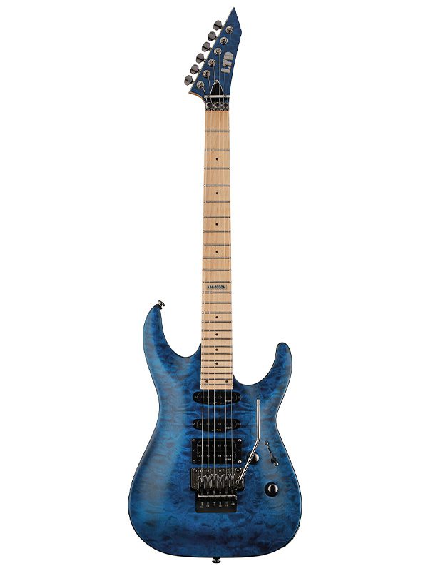 ESP LTD MH-103QM - See Thru Blue