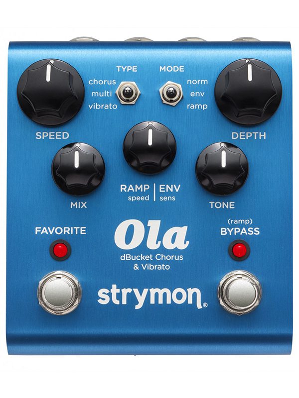 Strymon Ola dBucket Chorus and Vibrato Pedal