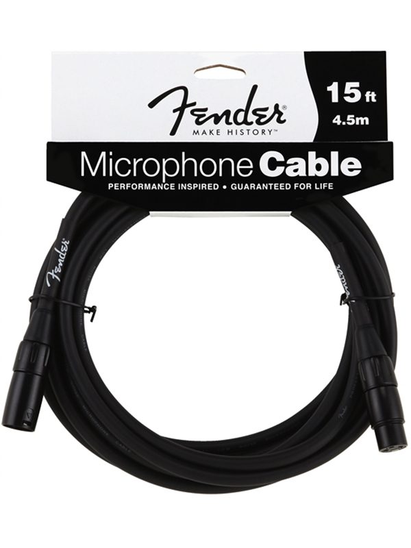 Fender Performance Series Microphone 4.5m Cable