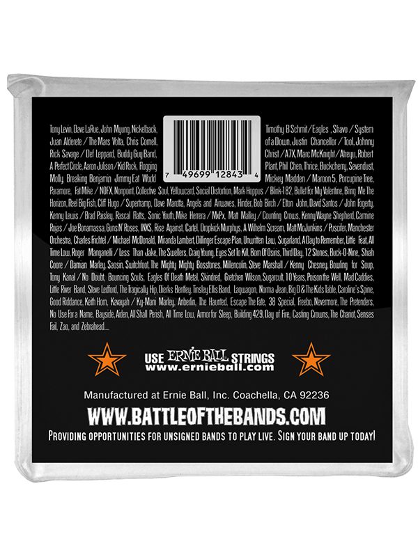 Ernie Ball Hybrid Slinky Stainless Steel Electric Bass Strings - 45-105 Gauge - Image 2
