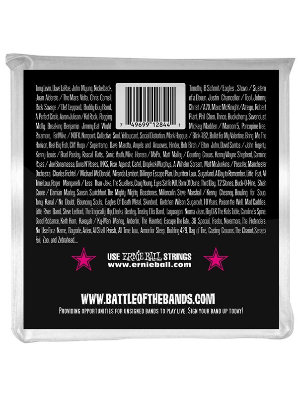 Ernie Ball Super Slinky Stainless Steel Electric Bass Strings - 45-100 Gauge - Image 2
