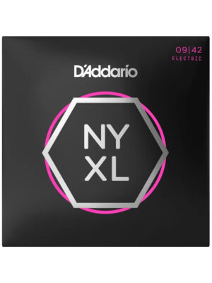D'Addario NYXL0942 Nickel Wound Super Light 09-42