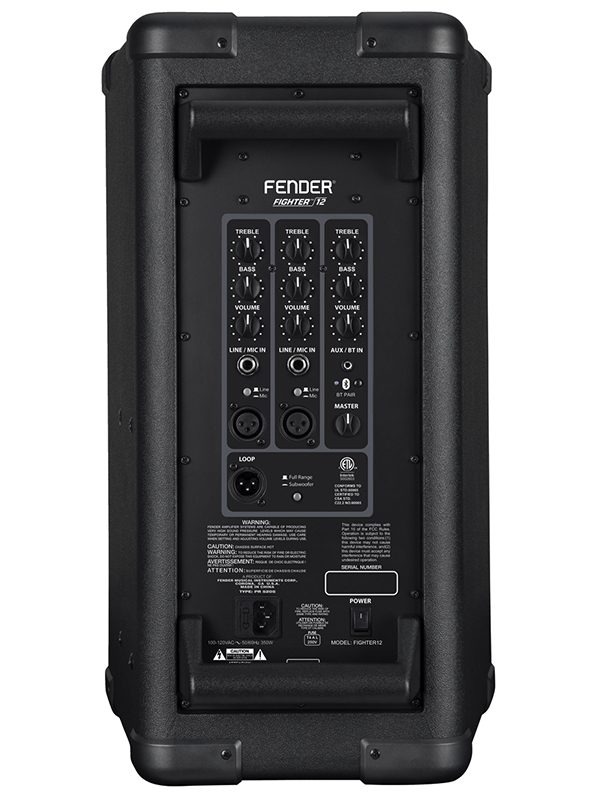 Fender FIGHTER 12" 2-WAY POWERED SPEAKER - Image 2