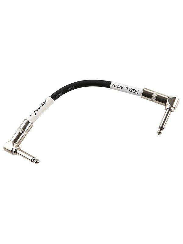 Fender Performance 6-Inch Patch Cable Black