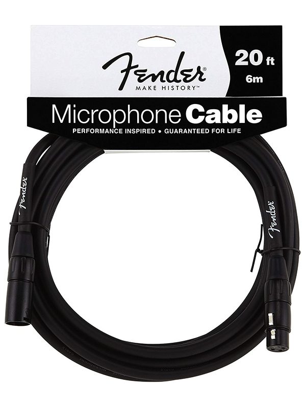 Fender Performance Series Microphone 6m Cable