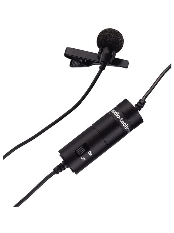 Audio-Technica ATR3350 Omnidirectional Condenser Lavalier Microphone, Jack 3.5mm - Image 2