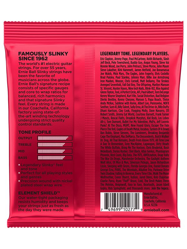 Ernie Ball Burly Slinky Nickel Wound Electric Guitar Strings - 11-52 Gauge - Image 2