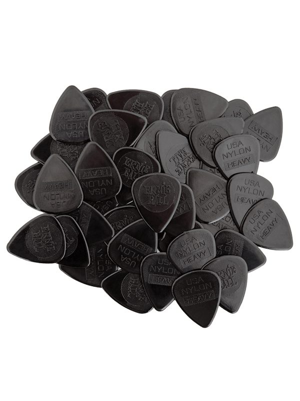 Ernie ball Heavy Injection Molded Nylon Picks 0.97MM Bag Of 12 - Image 2