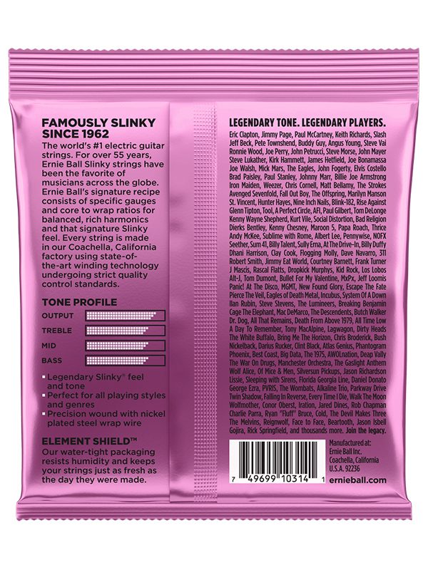 Ernie Ball Mega Slinky Nickel Wound Electric Guitar Strings 10.5-48 Gauge - Image 2