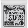 Ernie Ball Slinky 8-String Nickel wound Electric Guitar Strings 10-74 Gauge