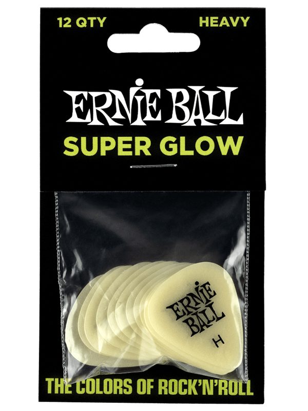 Ernie ball Super Glow Cellulose Heavy Bag Of 12 - Image 2