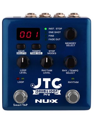 NUX JTC Drum & Loop PRO Dual Switch Looper