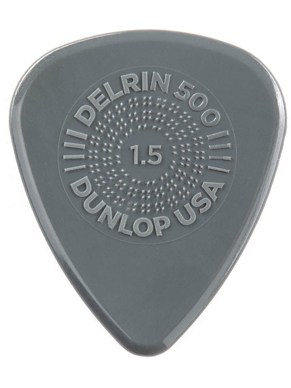 Dunlop Prime Grip Delrin 500 Guitar Pick 1.5mm 12Pack - Image 2
