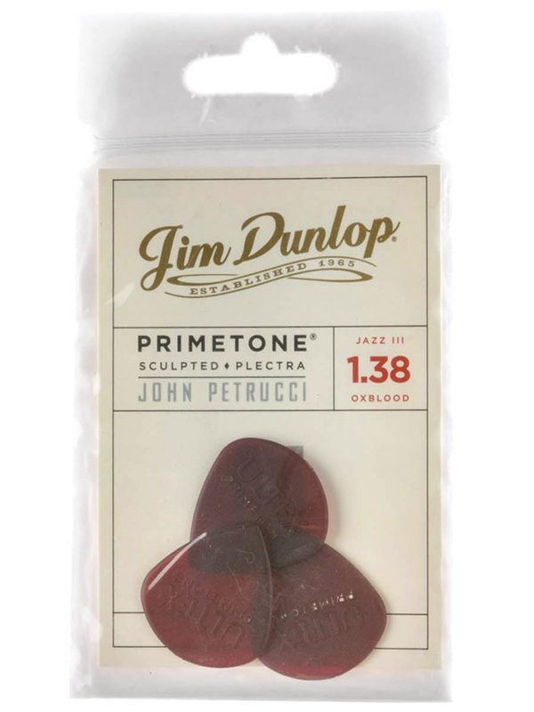 Dunlop John Petrucci Signature Primetone Ox Blood 3pack - Image 4