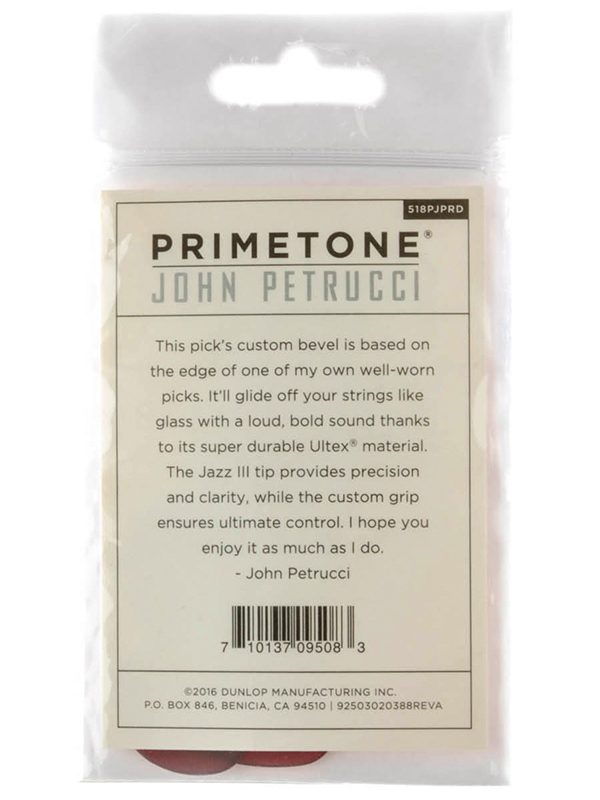 Dunlop John Petrucci Signature Primetone Ox Blood 3pack - Image 5