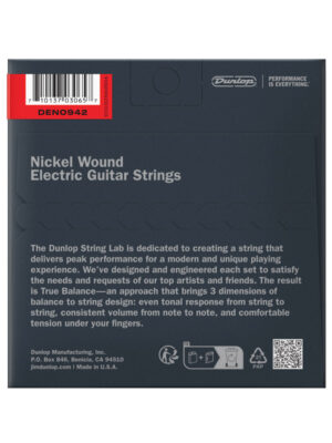 Dunlop Electric Guitar Strings 9-42 Gauge