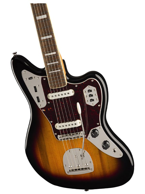 Squier Classic Vibe '70S Jaguar 3-Color Sunburst - Image 3