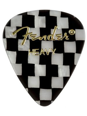 پیک گیتار فندر Fender 351 Shape Graphic Picks Checker