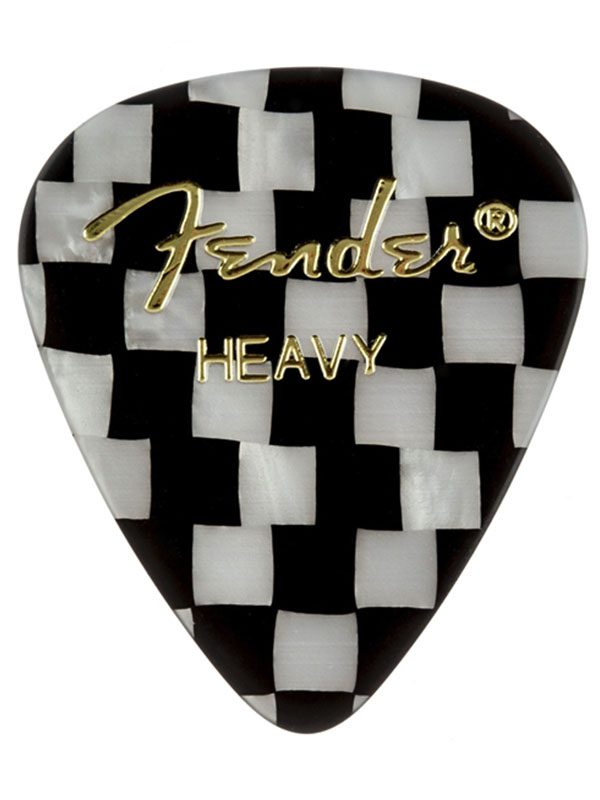 پیک گیتار فندر Fender 351 Shape Graphic Picks Checker