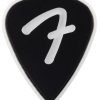 Fender F Grip 351 Picks Black - 3 Count Pack