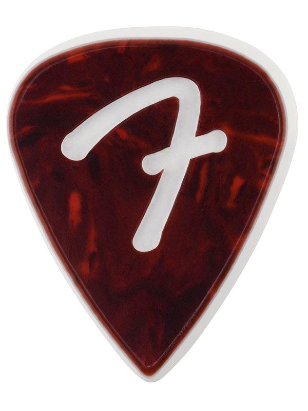 Fender F Grip 351 Picks Shell - 3 Count Pack