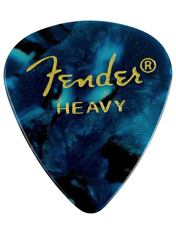 Fender 351 Shape Premium Picks Heavy -12 Count Pack