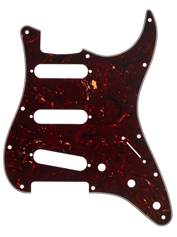 Fender 11-Hole Modern-Style Stratocaster S/S/S Pickguards Tortoise Shell