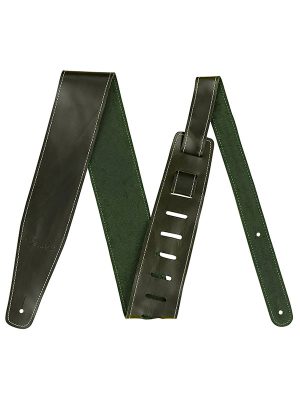Fender Broken-In Leather Strap 2.5" Green