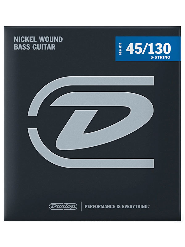 Super Bright Dunlop Hybrid Nickel Bass Strings Tension Chart