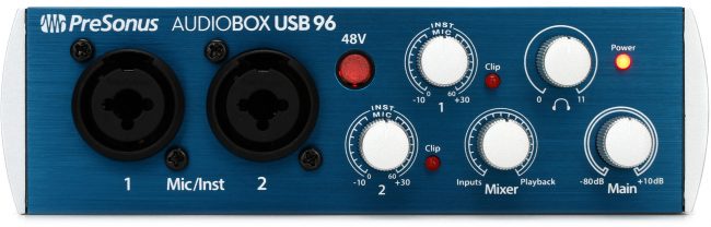 PreSonus AudioBox USB 96