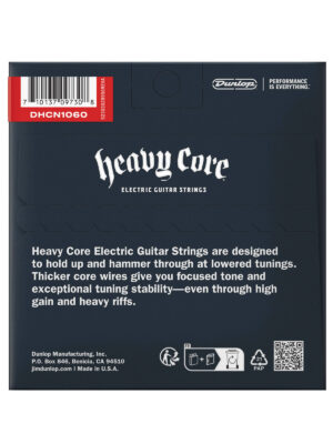 Dunlop Heavy Core Electric Guitar Strings 10-60