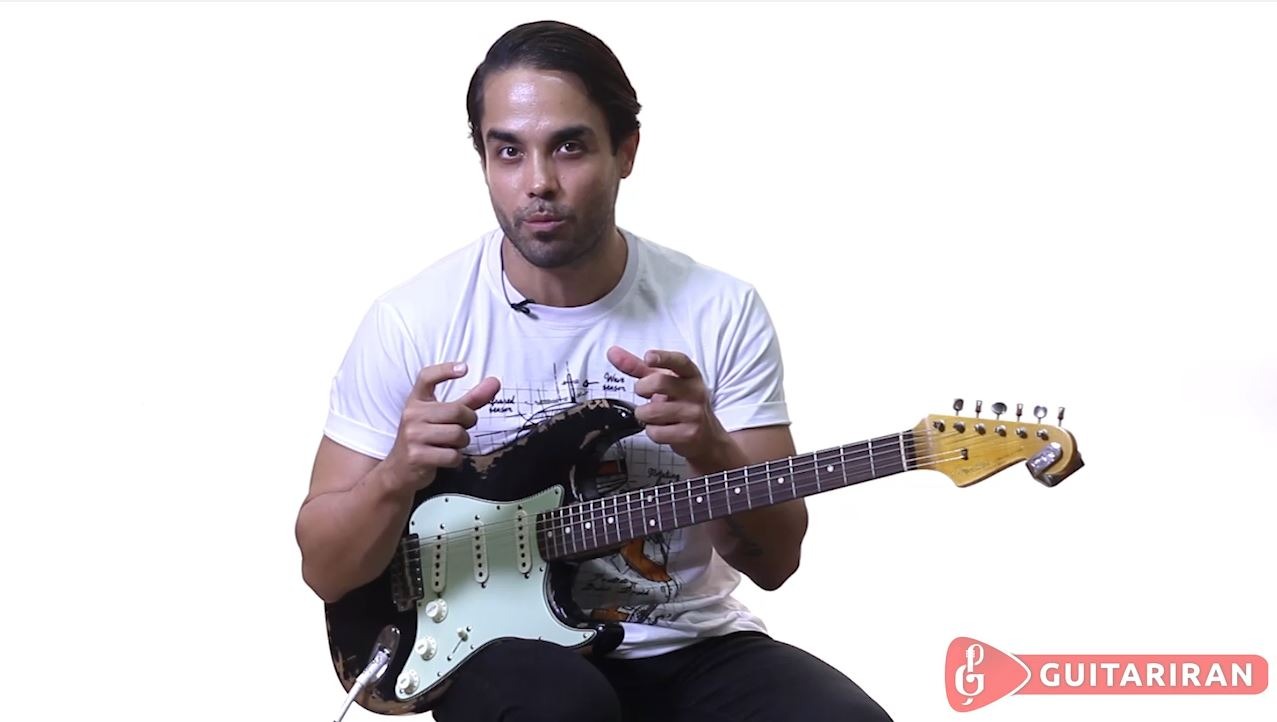 آموزش بداهه نوازی در مود Dorian گیتار ایران