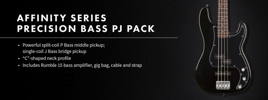 گیتار بیس اسکوایر Affinity Series Precision Bass PJ
