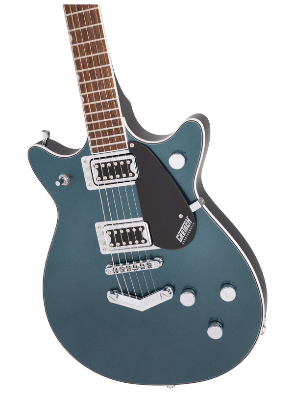 Gretsch G5222 Electromatic Double Jet BT With V-Stoptail Jade Grey Metallic