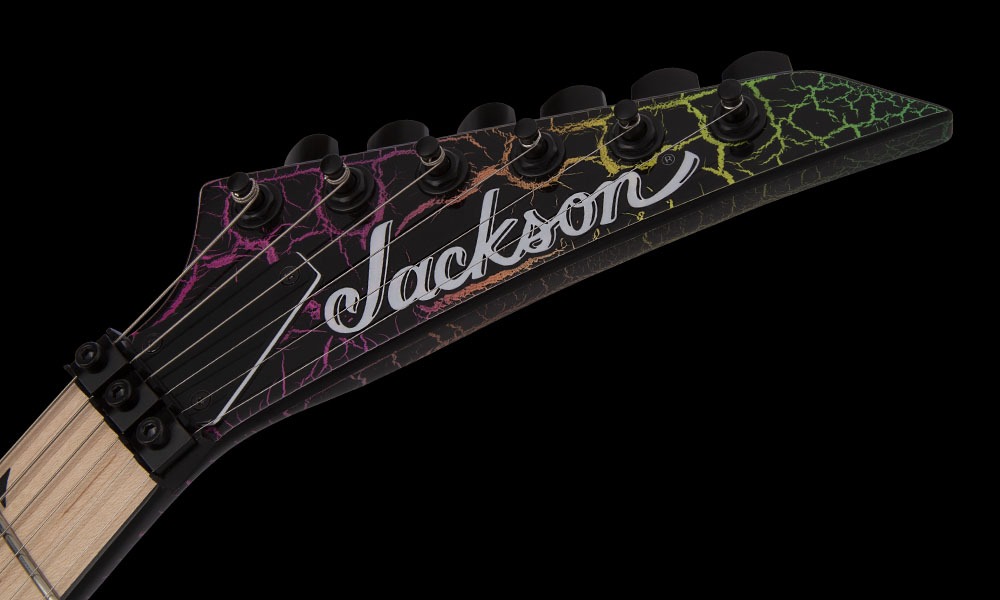 Jackson Pro Series Soloist SL3M Rainbow Crackle