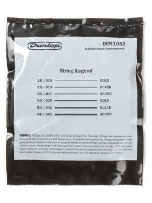 Dunlop Electric Guitar Strings 10-52 Gauge