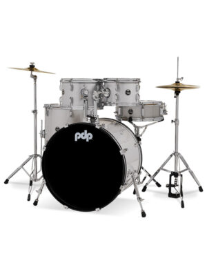PDP Center Stage 5-piece Complete Drum Set with Cymbals Diamond Sparkle