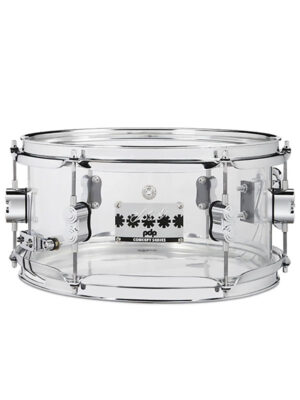PDP Chad Smith Clear Acrylic Shell Snare 6x12