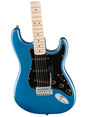 Squier Affinity Series Stratocaster Maple Fingerboard Black Pickguard - Lake Placid Blue