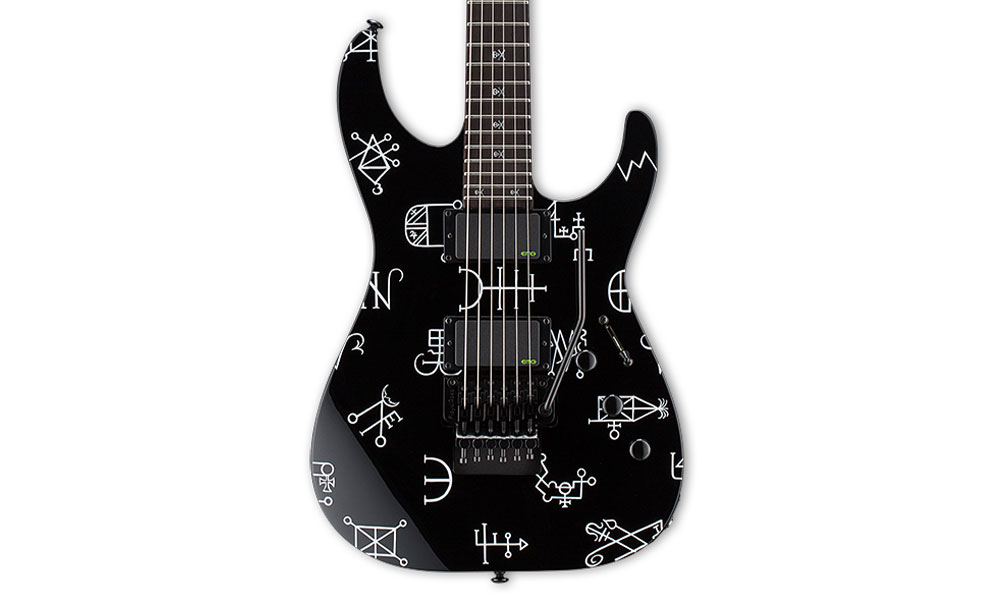 ESP LTD Kirk Hammett Signature Demonology