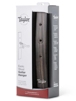 Taylor Guitar Wall Hanger Ebony With Acrylic Logo Inlay