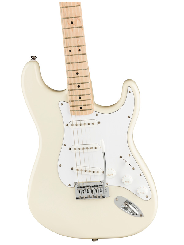 Squier Affinity Series Stratocaster Maple Fingerboard Olympic White