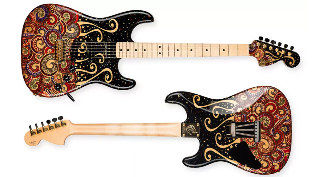 Fender Custom Shop Ken Stratocaster Paisley Fantasy