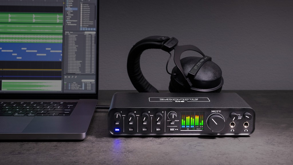 MOTU introduces the M2 and M4 USB-C audio interfaces 