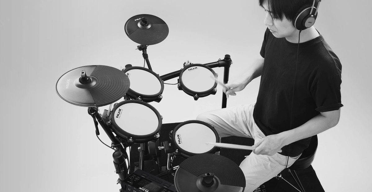 درامز الکترونیک نوکس DM-210 Electronic Drum Kit with Mesh Heads